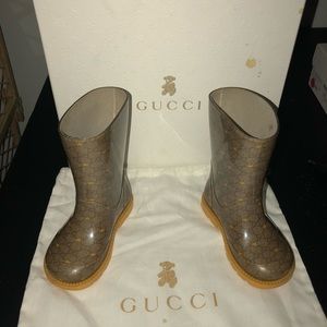 Toddler Gucci Rain Boots
